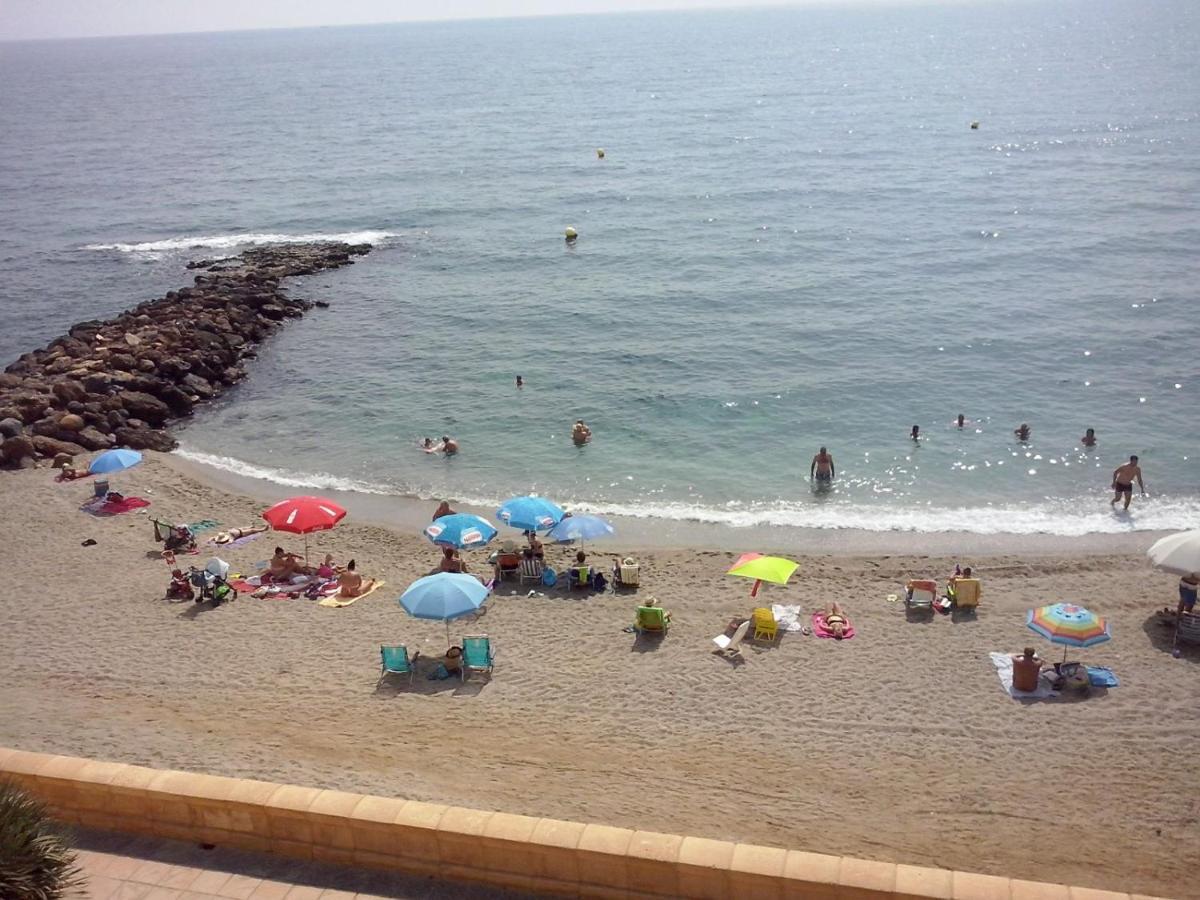 Apartamento Con Piscina Y Terraza A 50 Metros De La Playa 滨海罗克塔斯 外观 照片